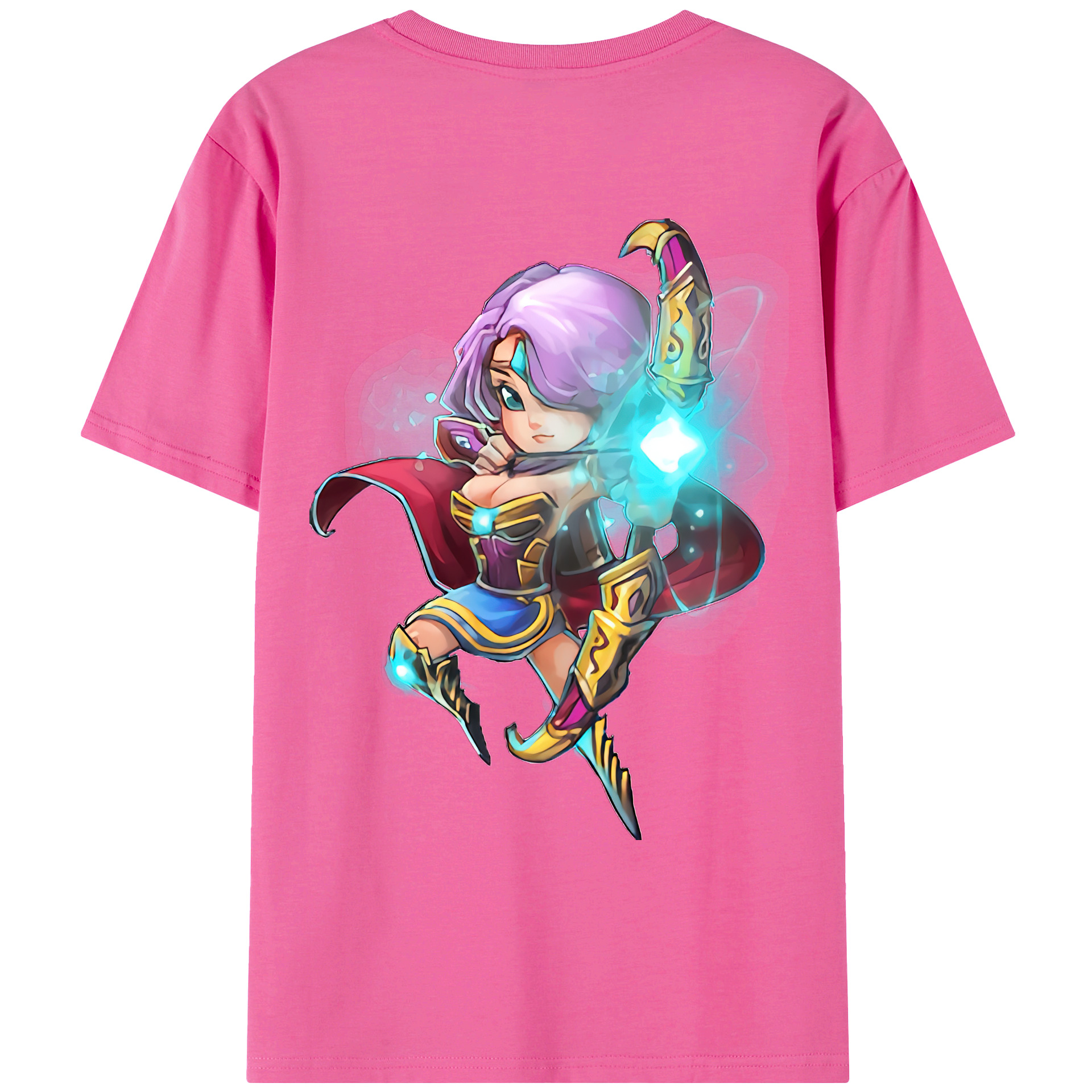 リーグ・オブ・レジェンド League of Legends LOL レディース半袖Tシャツ(バックプリント)